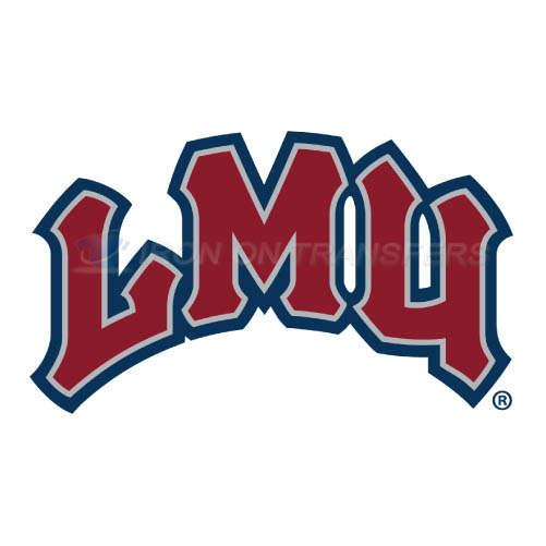 Loyola Marymount Lions Logo T-shirts Iron On Transfers N4902 - Click Image to Close